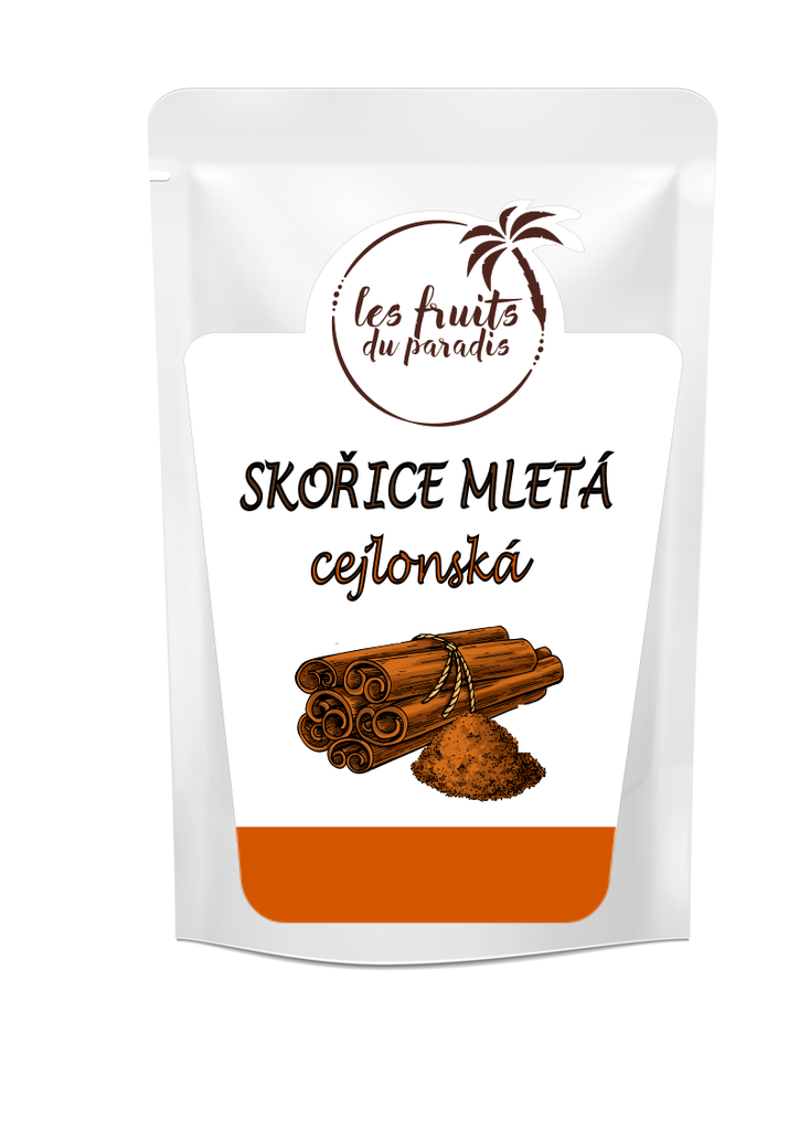 Škorica cejlónska mletá 500 g LES FRUITS DU PARADIS