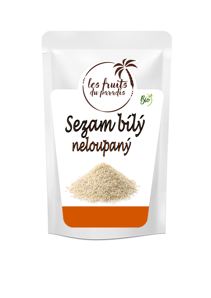 Sezam biely nelúpaný BIO 200 g LES FRUITS DU PARADIS