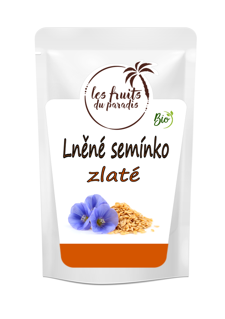 Ľanové semienko zlaté BIO 3 kg LES FRUITS DU PARADIS