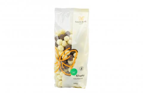 Kukuričné chrumky jogurt-čokoláda 140 g NATURAL JIHLAVA