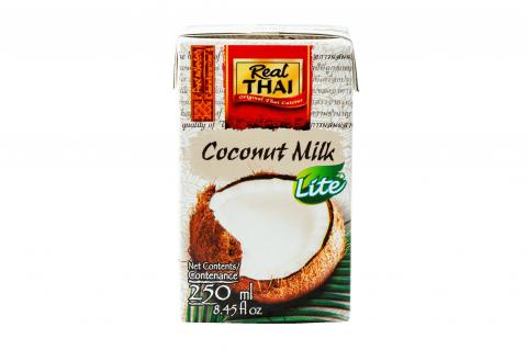Kokosové mlieko lite 250ml REAL THAI