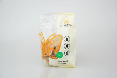 Škoricové sušienky bez lepku, vajec a mlieka 150 g NATURAL JIHLAVA