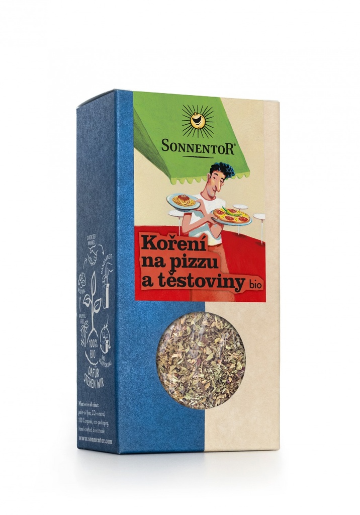 Korenie na pizzu a cestoviny BIO 25 g SONNENTOR