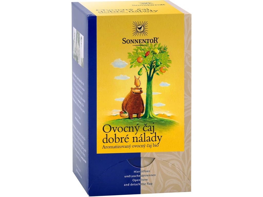 Ovocný čaj dobrej nálady BIO 45 g SONNENTOR