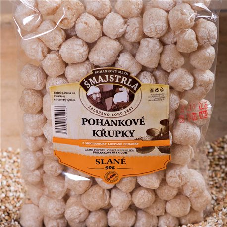 Pohankové chrumky - slané 50 g ŠMAJSTRLA