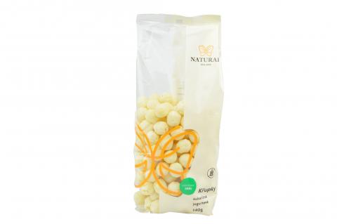 Jogurtové kukuričné chrumky 140 g NATURAL JIHLAVA