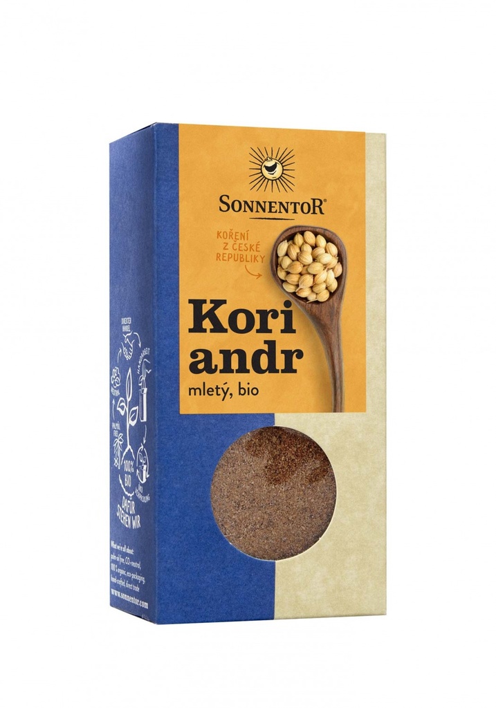 Mletý koriander BIO 40 g SONNENTOR