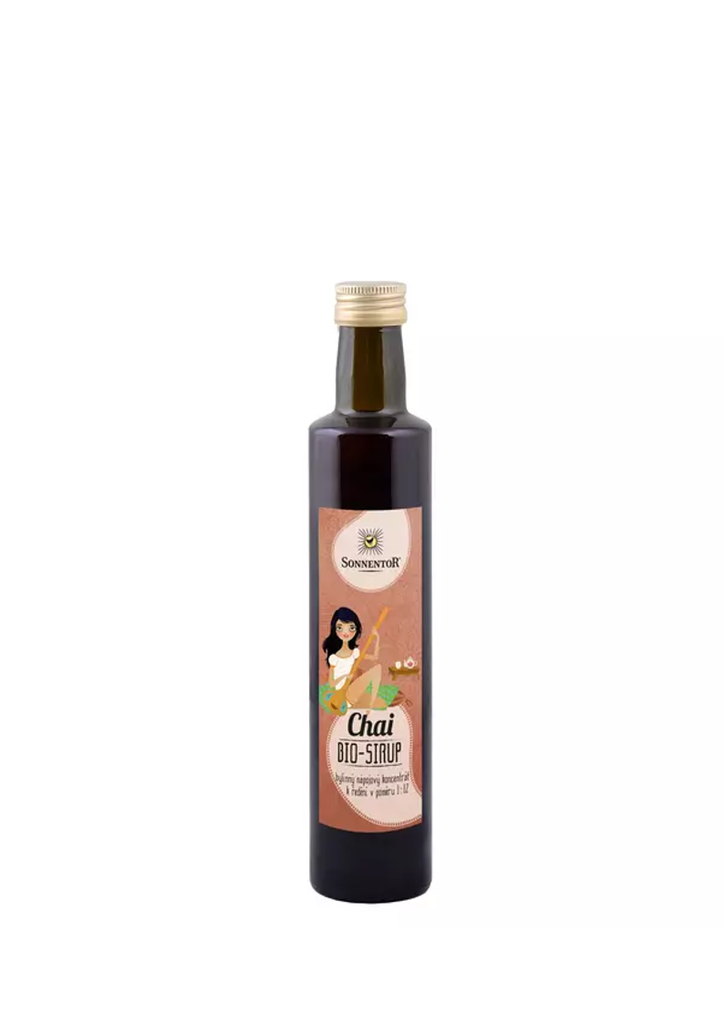 Chai sirup BIO SONNENTOR