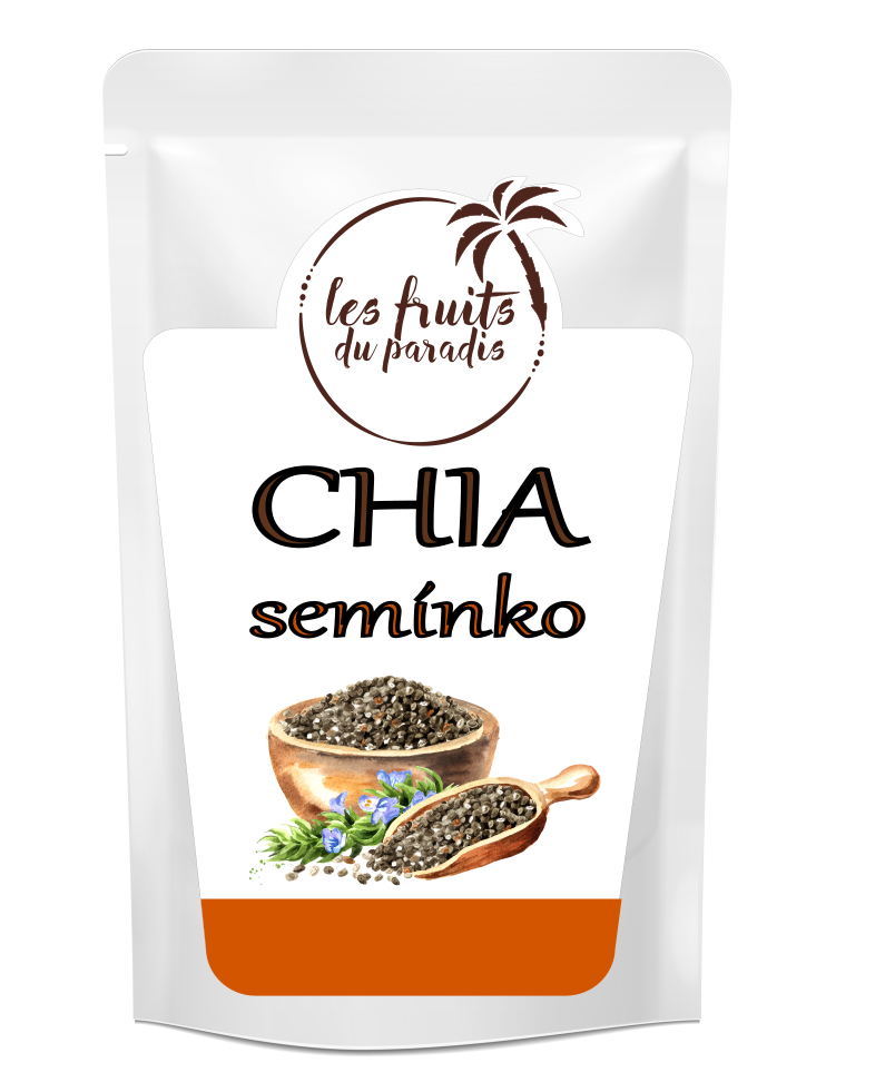 Semienka chia 500 g LES FRUITS DU PARADIS