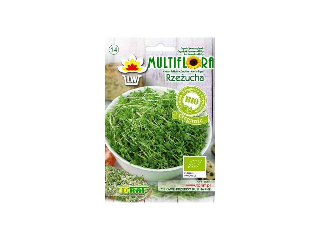 ŘEŘICHA - BIO SEMÍNKA NA KLÍČENÍ 20 g