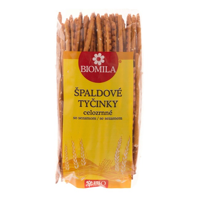 Celozrnné špaldové tyčinky so sezamom 150 g PROBIO