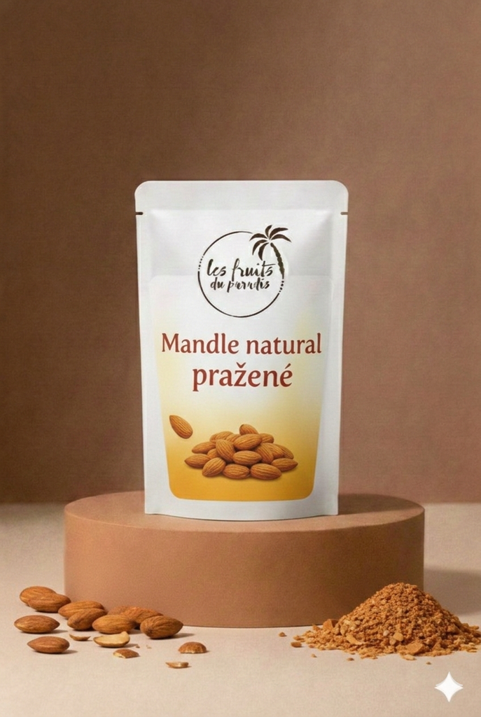 Mandle prírodné pražené CZ 3 kg LES FRUITS DU PARADIS