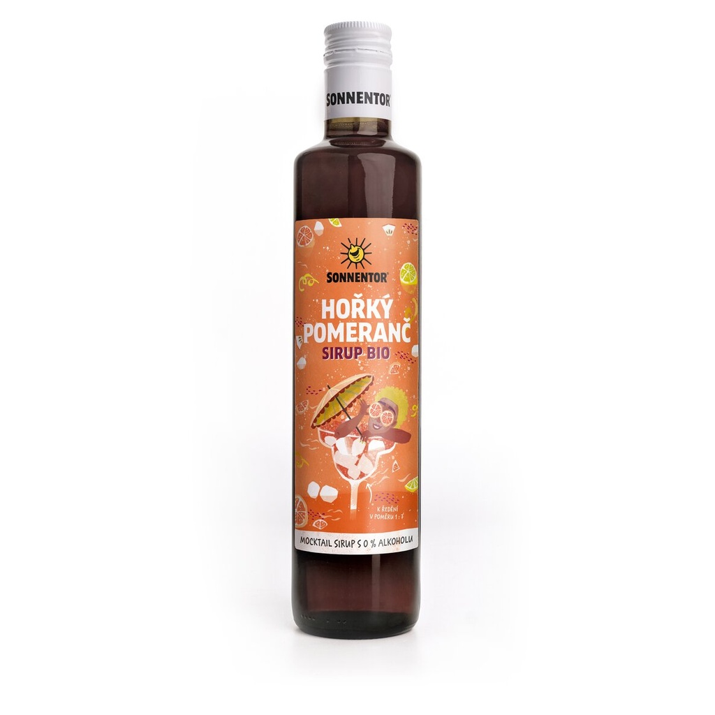 Horúci pomarančový sirup BIO 500 ml SONNENTOR