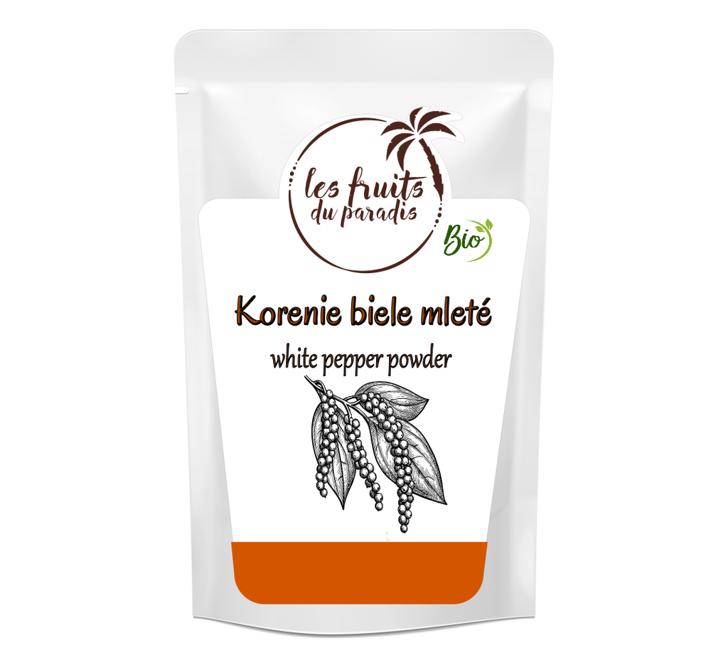 Biele korenie mleté BIO 500 g LES FRUITS DU PARADIS
