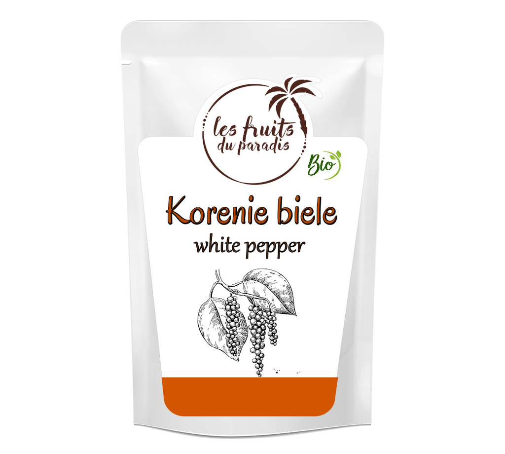 Biele korenie celé BIO 250 g LES FRUITS DU PARADIS