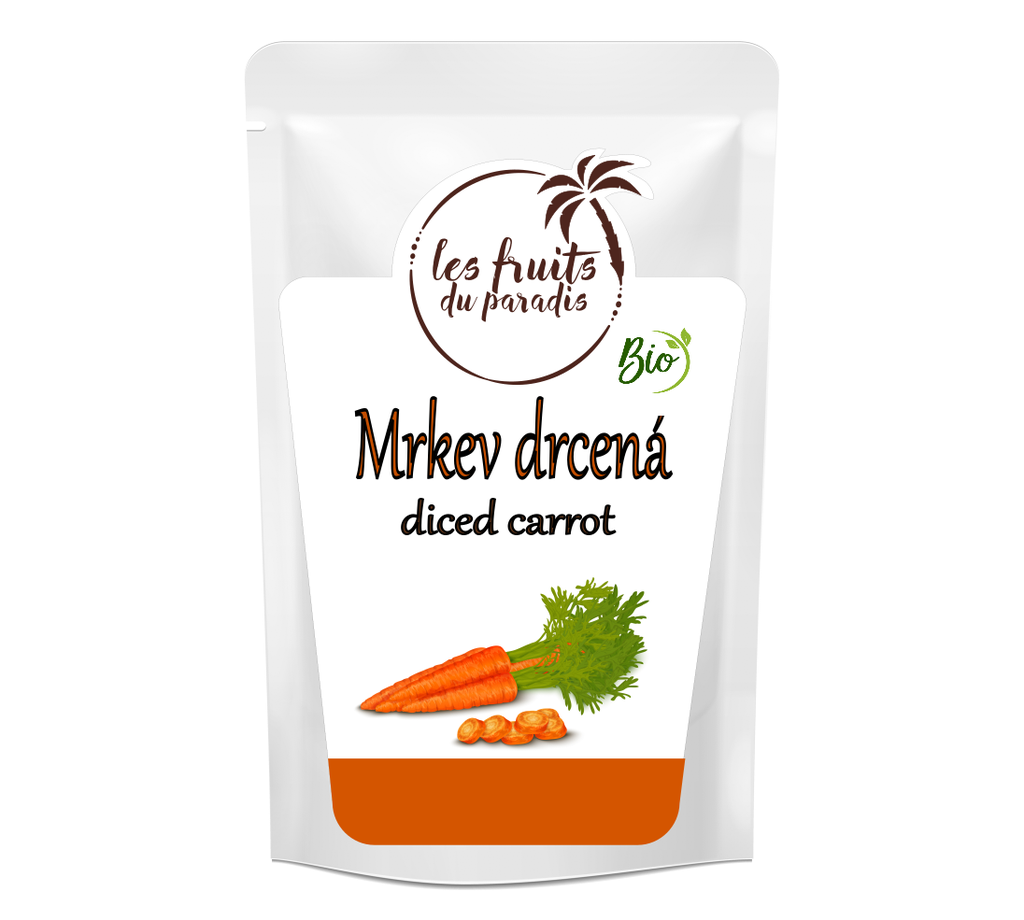 Drtená mrkva BIO 1 kg LES FRUITS DU PARADIS