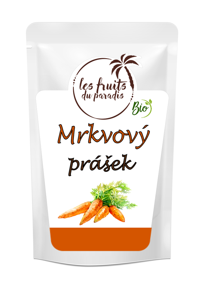 Mrkvový prášok BIO 500 g LES FRUITS DU PARADIS