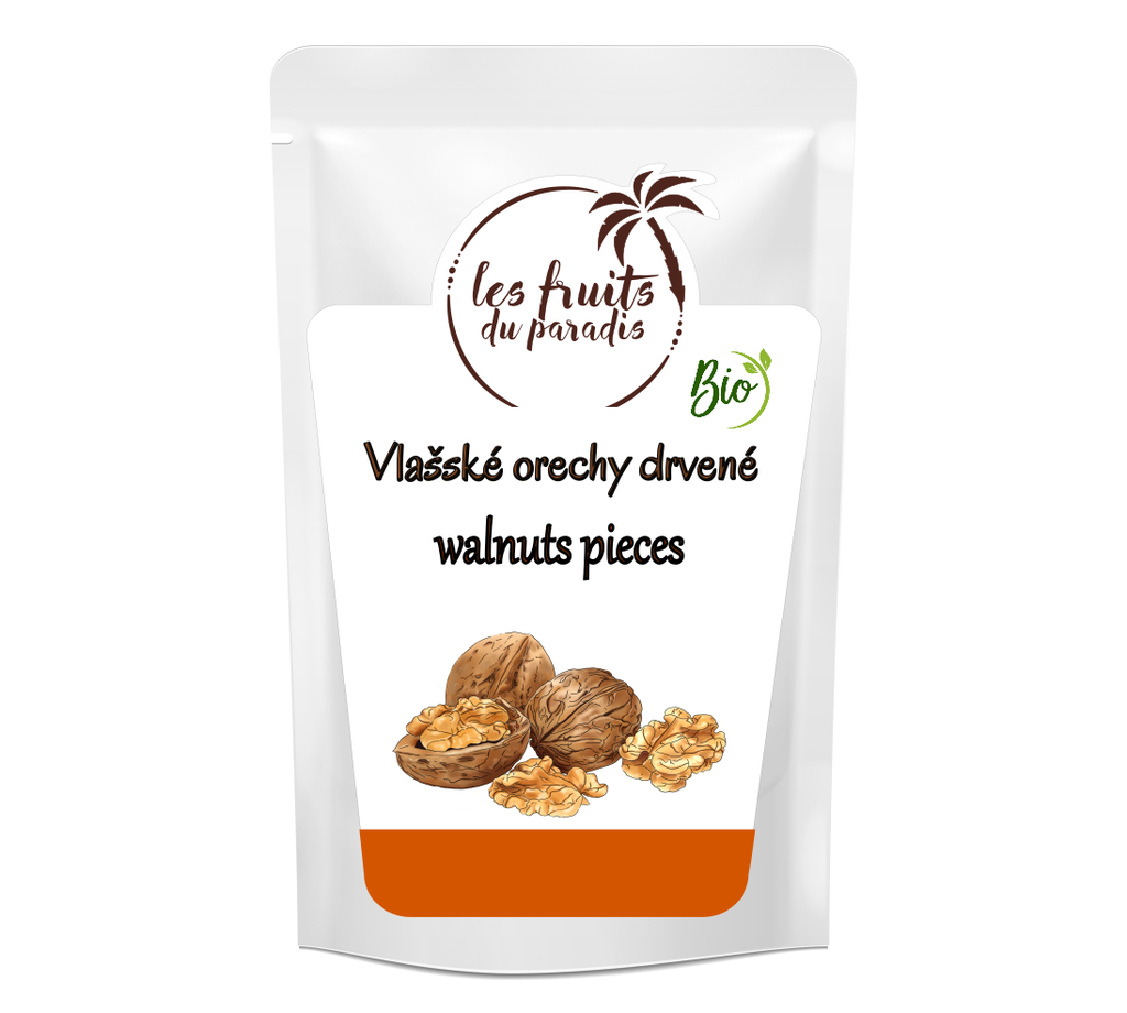 Vlašské orechy drť BIO 500 g LES FRUITS DU PARADIS