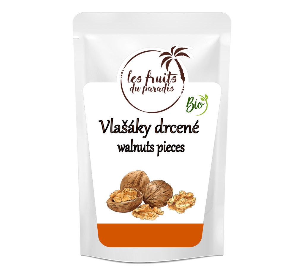 Vlašské orechy drť BIO 1 kg LES FRUITS DU PARADIS