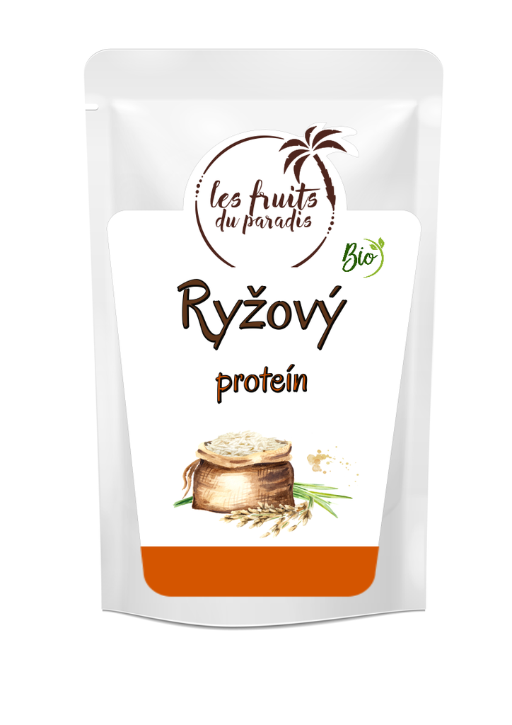 Ryžový proteín BIO 500 g LES FRUITS DU PARADIS