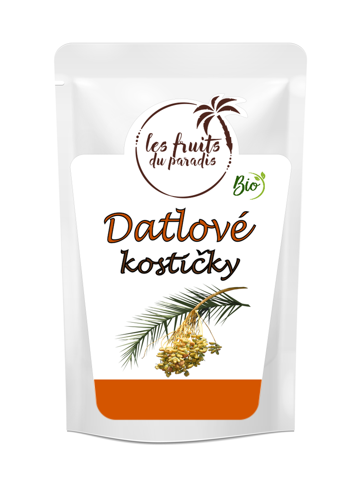 Ďatle sekané - kocky BIO 500 g LES FRUITS DU PARADIS