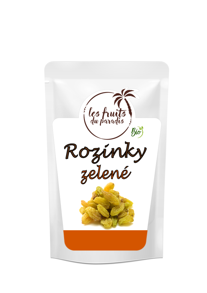 Hrozienka zelené Bio 1 kg LES FRUITS DU PARADIS