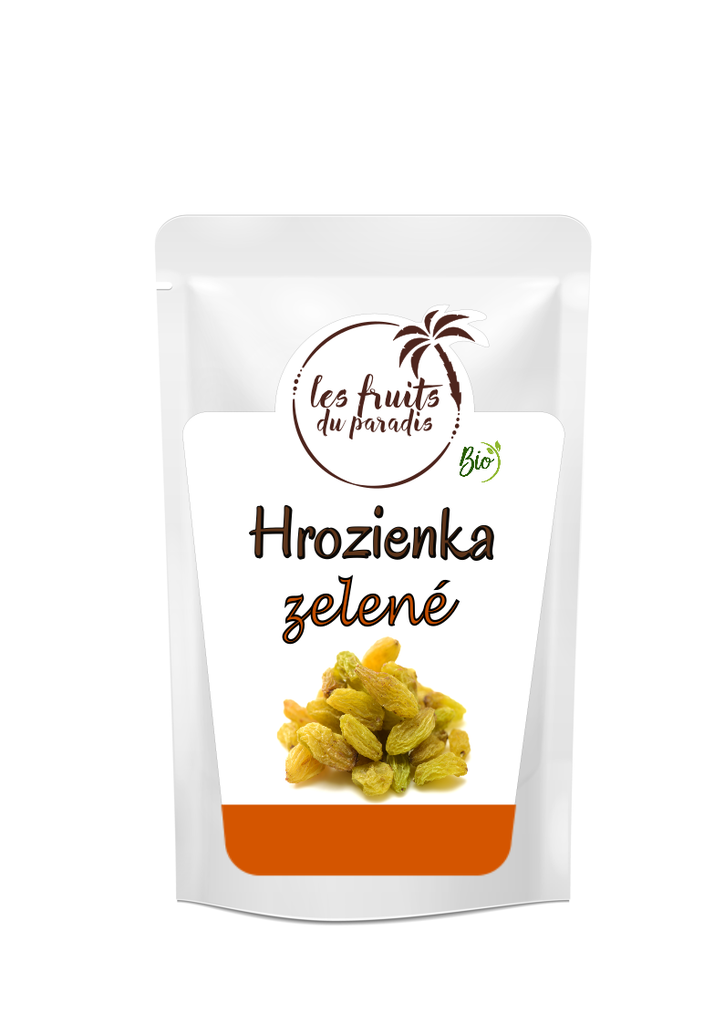 Hrozienka zelené Bio 1 kg LES FRUITS DU PARADIS