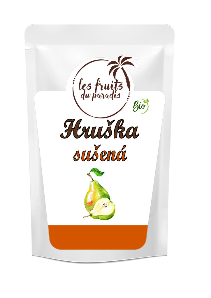 Hrušky štvrtky Bio 100 g LES FRUITS DU PARADIS
