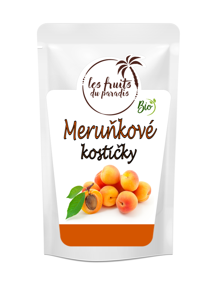 Marhuľové kocky BIO 200 g LES FRUITS DU PARADIS