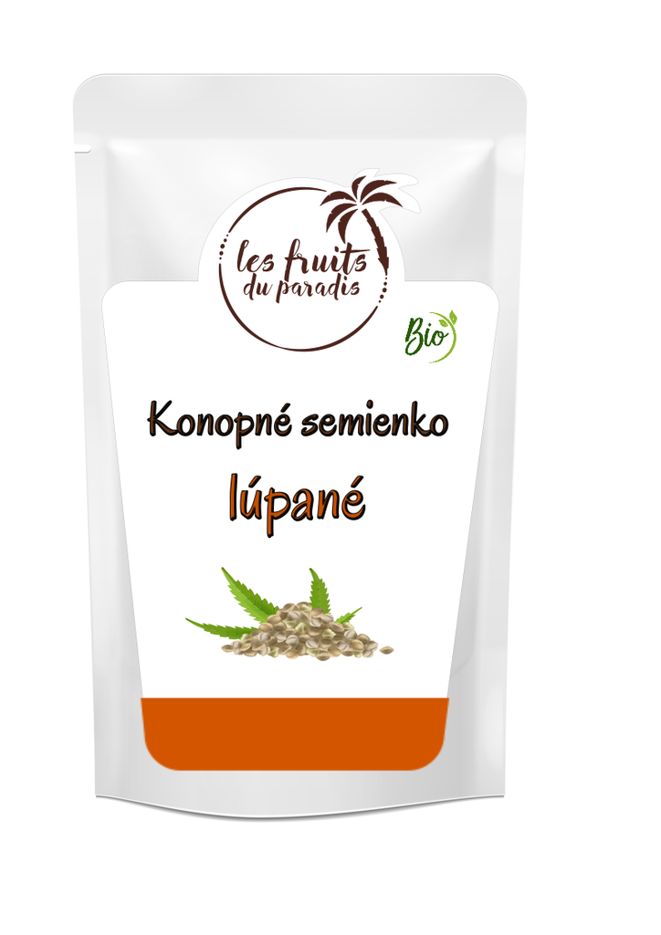 Konopné semienko lúpané BIO 1 kg LES FRUITS DU PARADIS