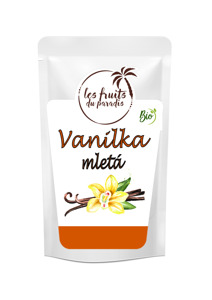 Vanilka Bourbon mletá BIO 10 g LES FRUITS DU PARADIS