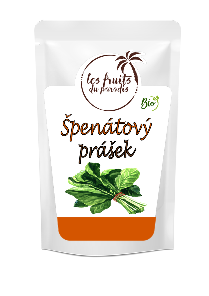 Špenátový prášok BIO 500 g LES FRUITS DU PARADIS