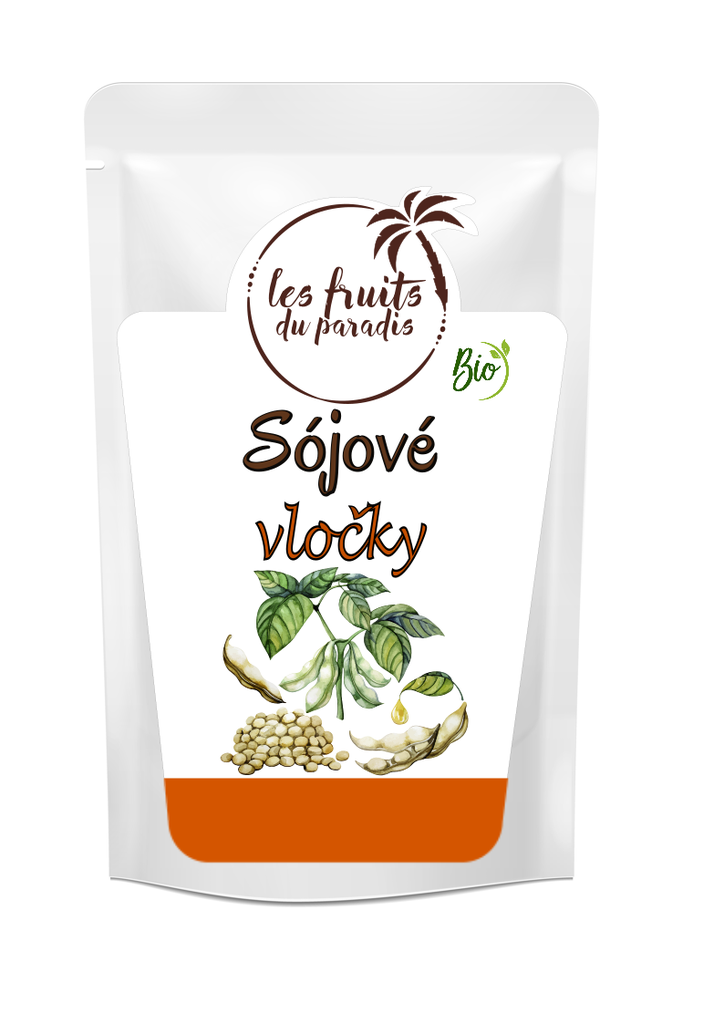 Sójové vločky BIO 500 g LES FRUITS DU PARADIS