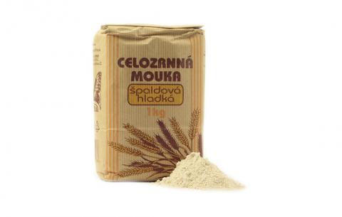 Špaldová múka hladká 1 kg NATURAL JIHLAVA
