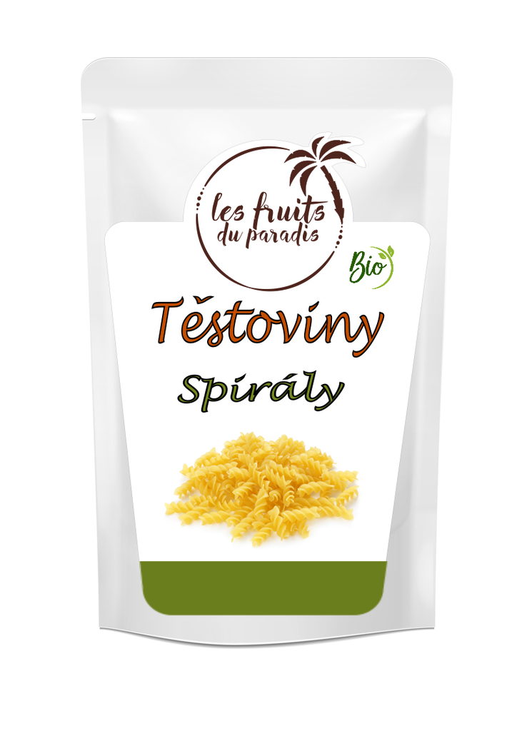 Cestovinové špirály BIO 500 g LES FRUITS DU PARADIS