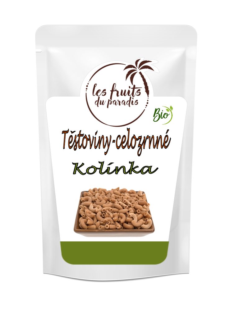 Cestoviny Kolienka celozrnné BIO 1 kg LES FRUITS DU PARADIS