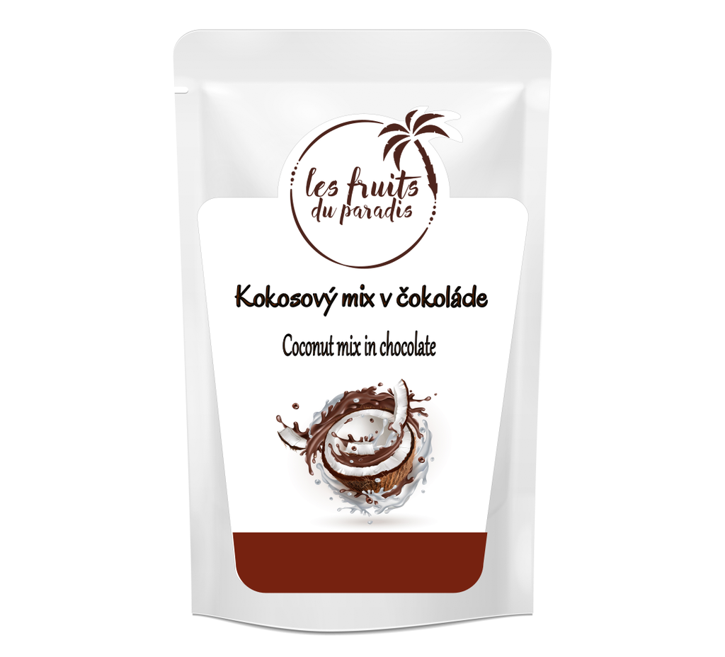 Kokosová zmes v čokoláde 500 g LES FRUITS DU PARADIS