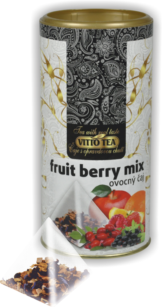 TUBUS FRUIT BERRY OVOCNÝ ČAJ TEA MIX 30g Vitto Tea 30 g VITTO TEA