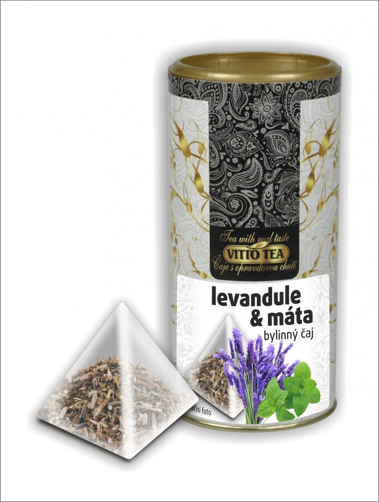 TUBUS Levanduľový - mätový čaj 23 g VITTO TEA