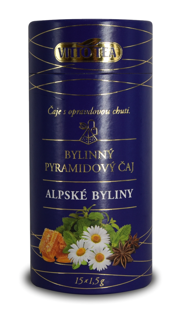 Alpské bylinky TUBUS 23 g VITTO TEA