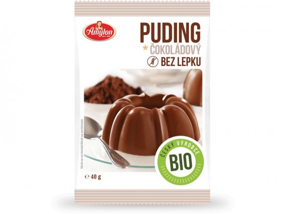 PUDING  ČOKOLÁDOVÝ BEZLEPKOVÝ BIO 40 g AMYLON