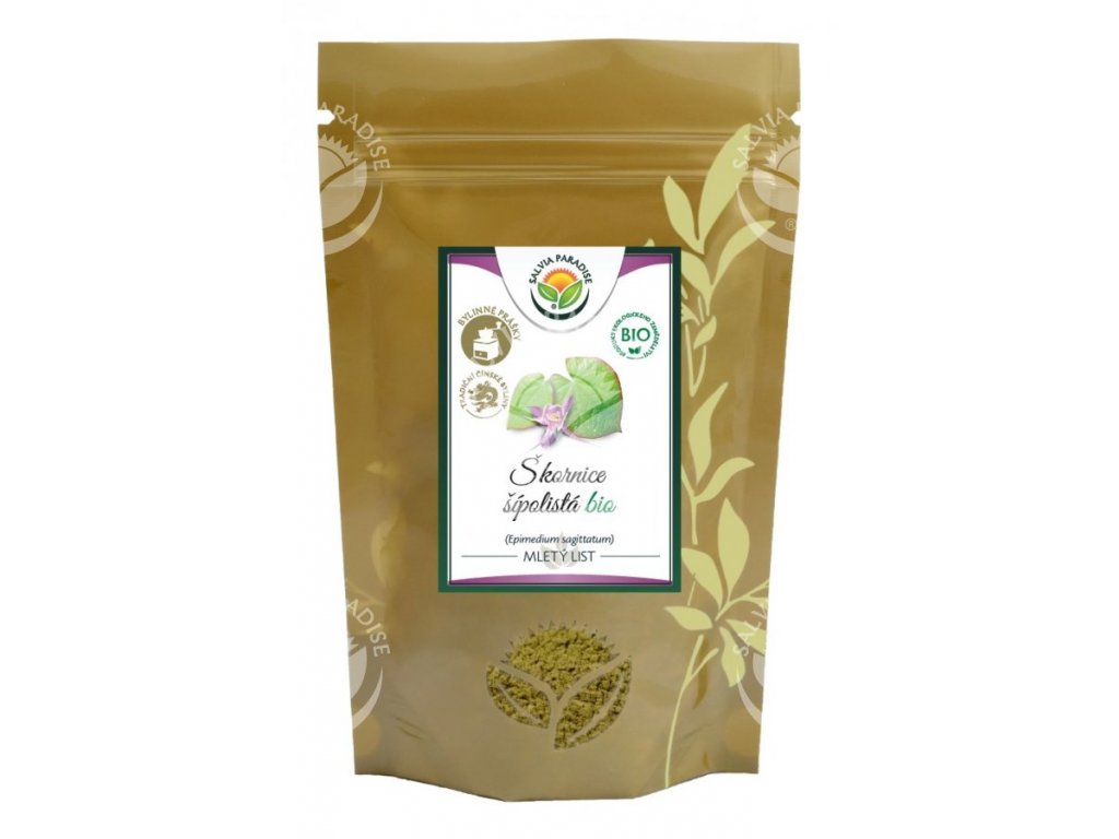 Škorica - Epimedium sagittatum mletá BIO SALVIA PARADISE 75 g SALVIA PARADISE