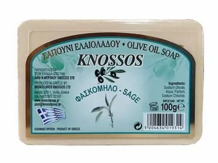 Olivové mydlo šalvejové 280 g KNOSSOS