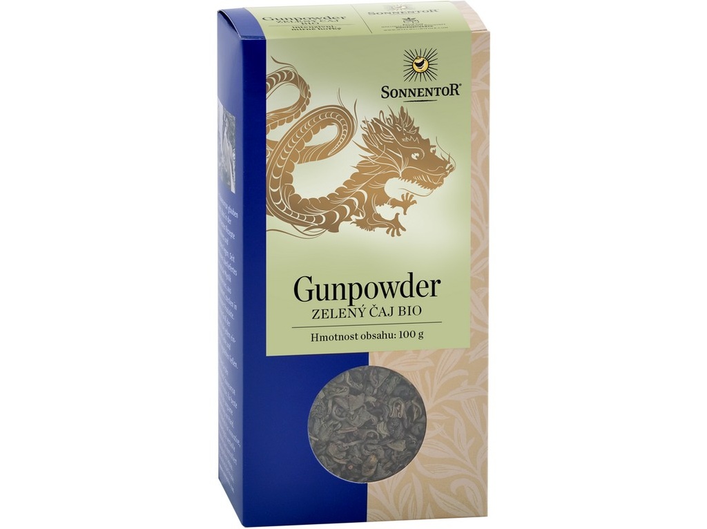 Zelený čaj Gunpowder BIO sypaný 100 g SONNENTOR