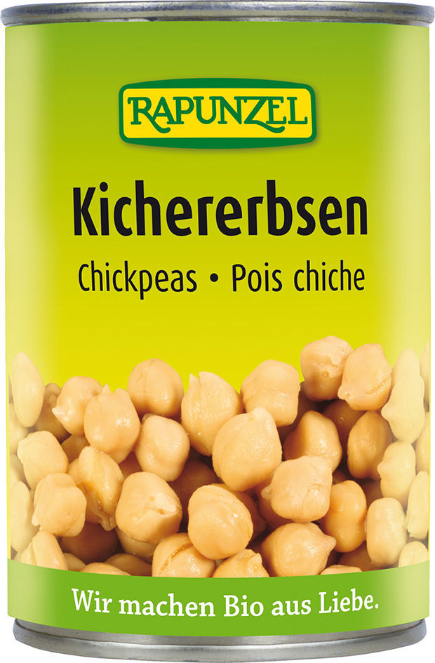 Cícer sterilizovaný BIO 400 g RAPUNZEL