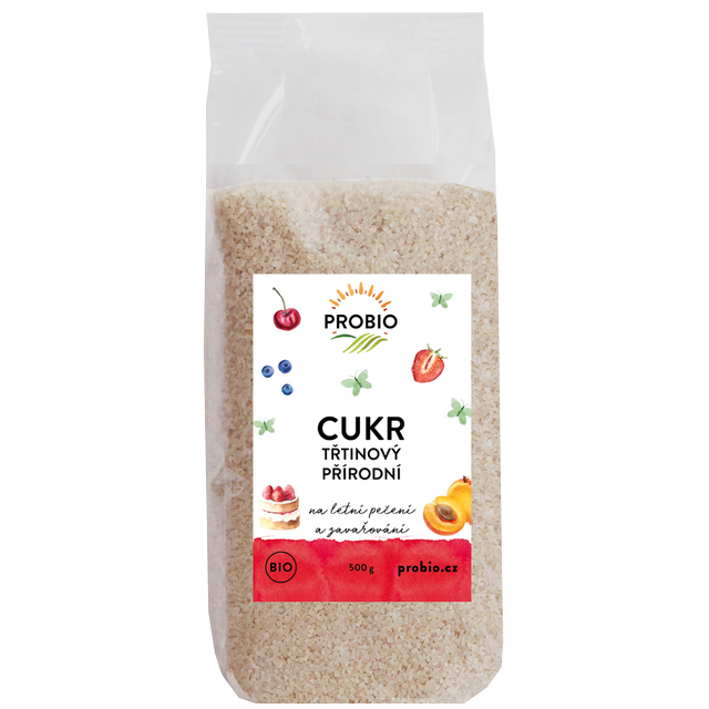 Prírodný trstinový cukor BIO 500 g PROBIO
