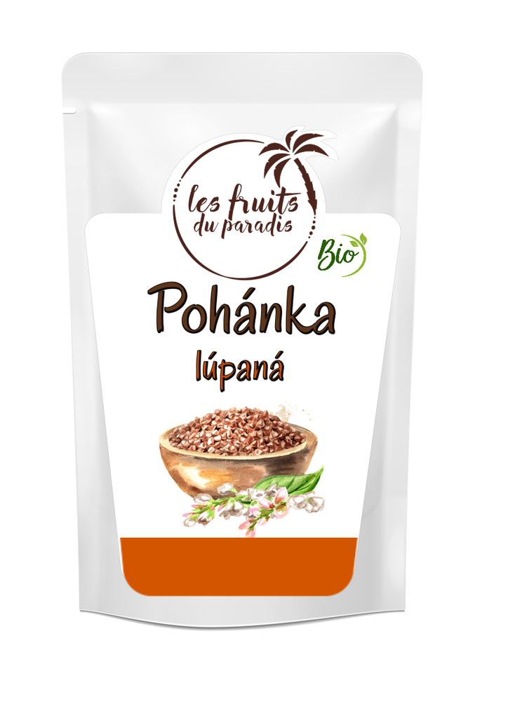 Pohánka lúpaná Bio 1 kg LES FRUITS DU PARADIS