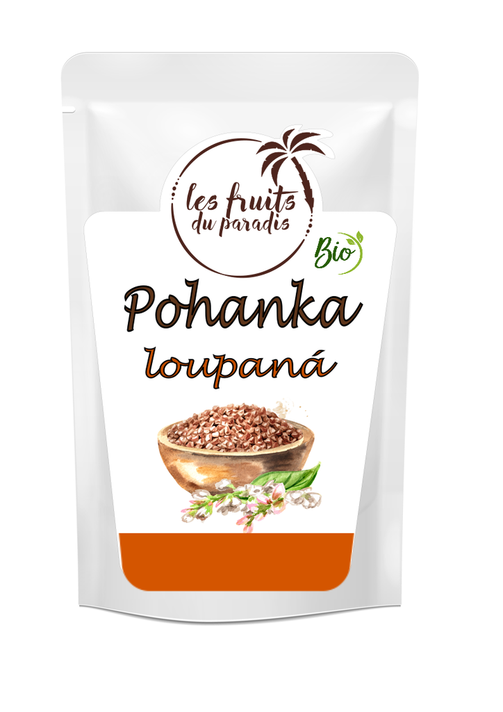 Pohánka lúpaná Bio 1 kg LES FRUITS DU PARADIS