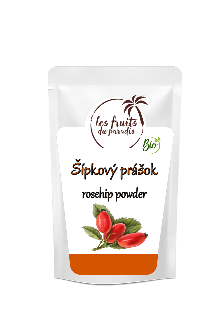 Šípkový prášok BIO 500 g LES FRUITS DU PARADIS