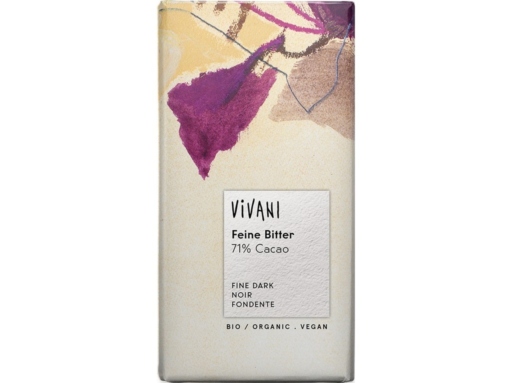 BIO horká čokoláda 71% 100g, VIVANI 100 g VIVANI